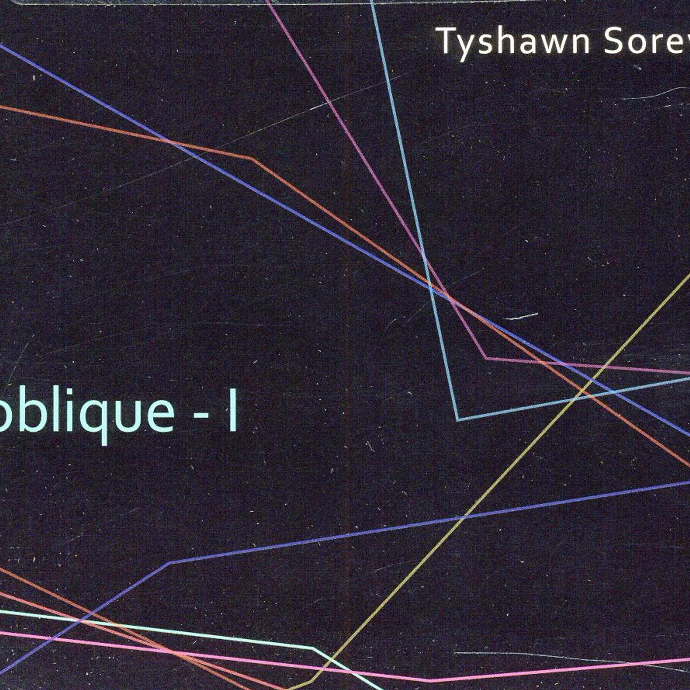 Tyshawn Sorey OBLIQUE I CD