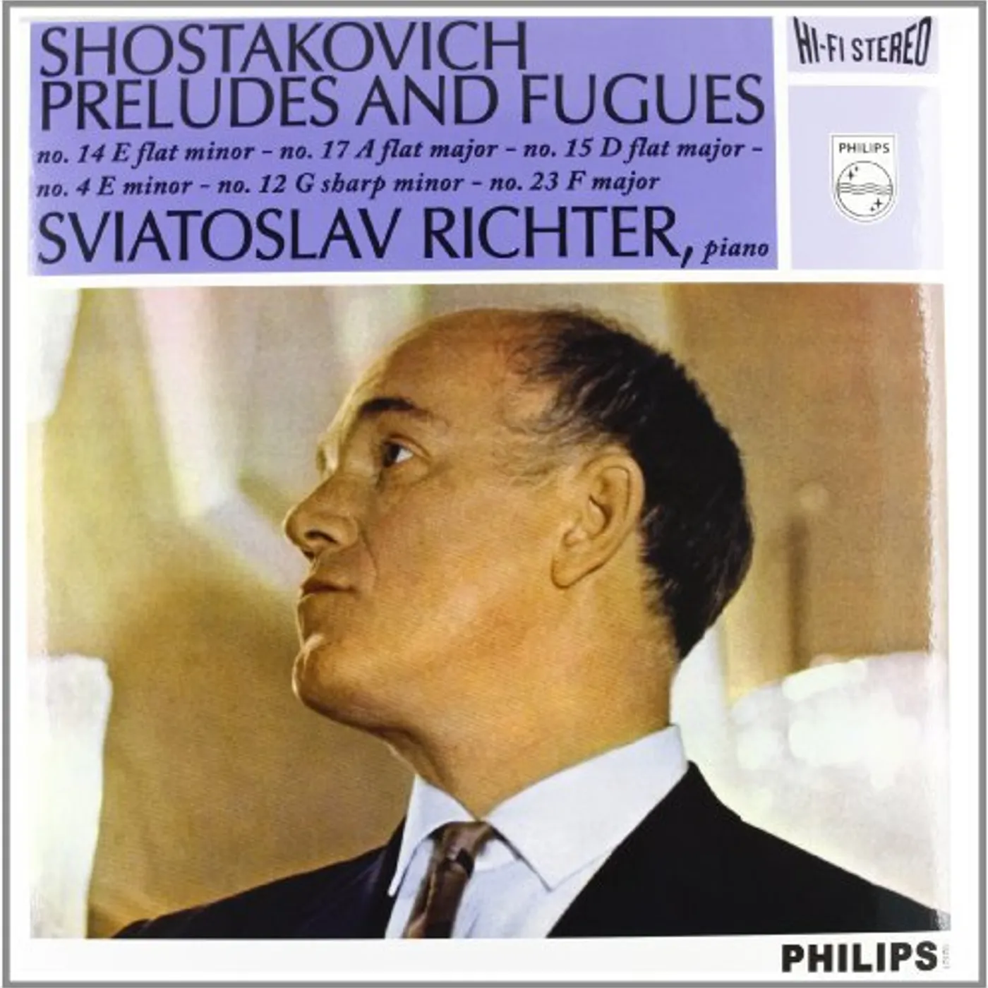 Sviatoslav Richter SHOSTAKOVICH: 6 PRELUDES & FUGUES FROM OP. 87 Vinyl Record