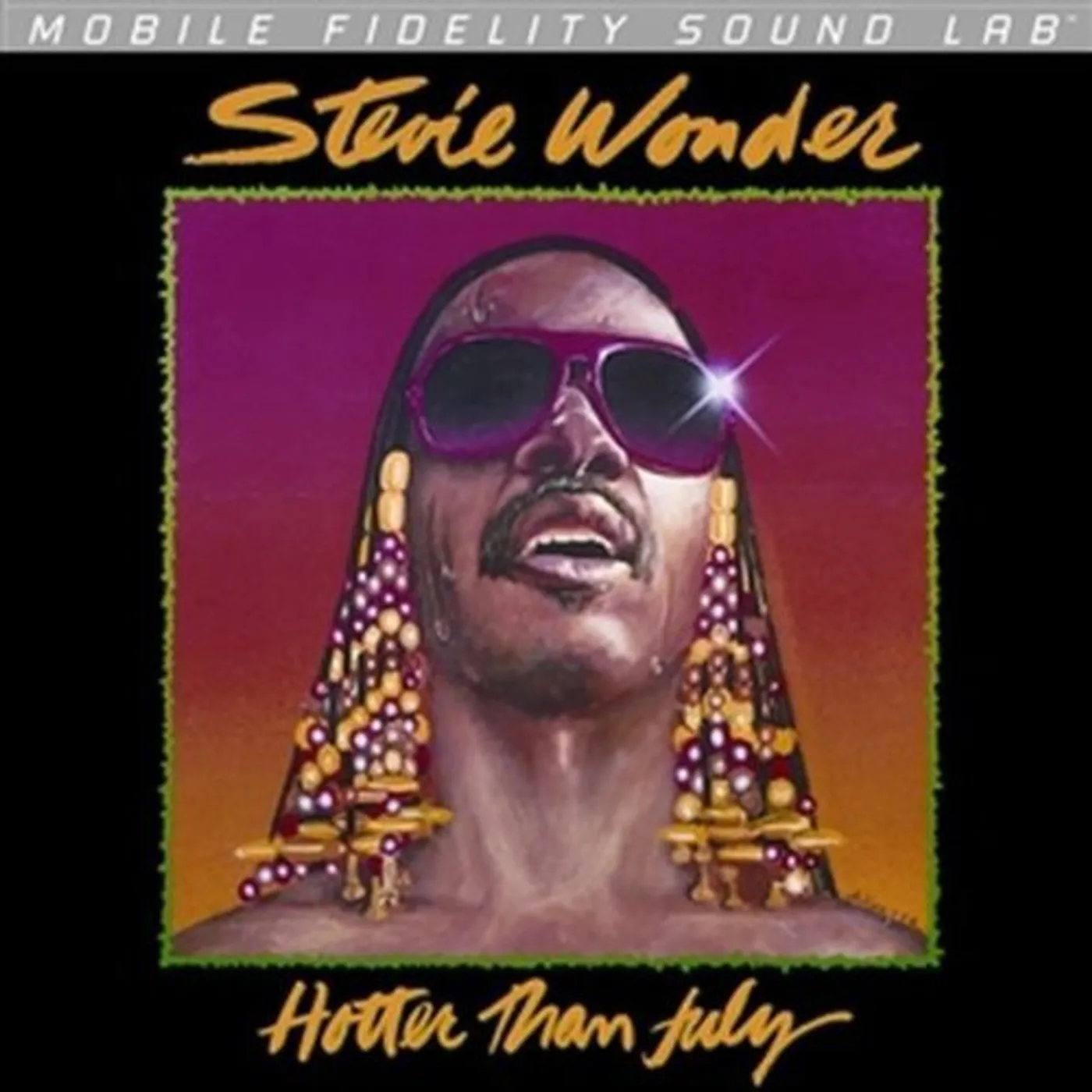 Stevie Wonder HOTTER THAN JULY Vinyl Record - Limited Edition