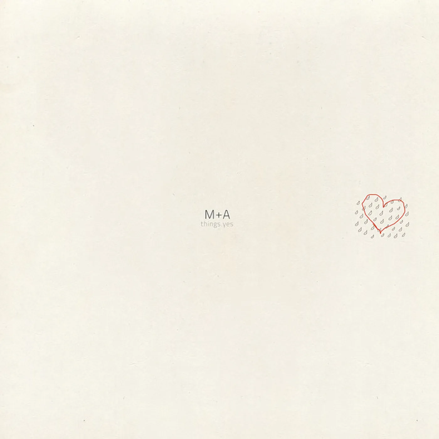 M+A Things Yes Vinyl Record