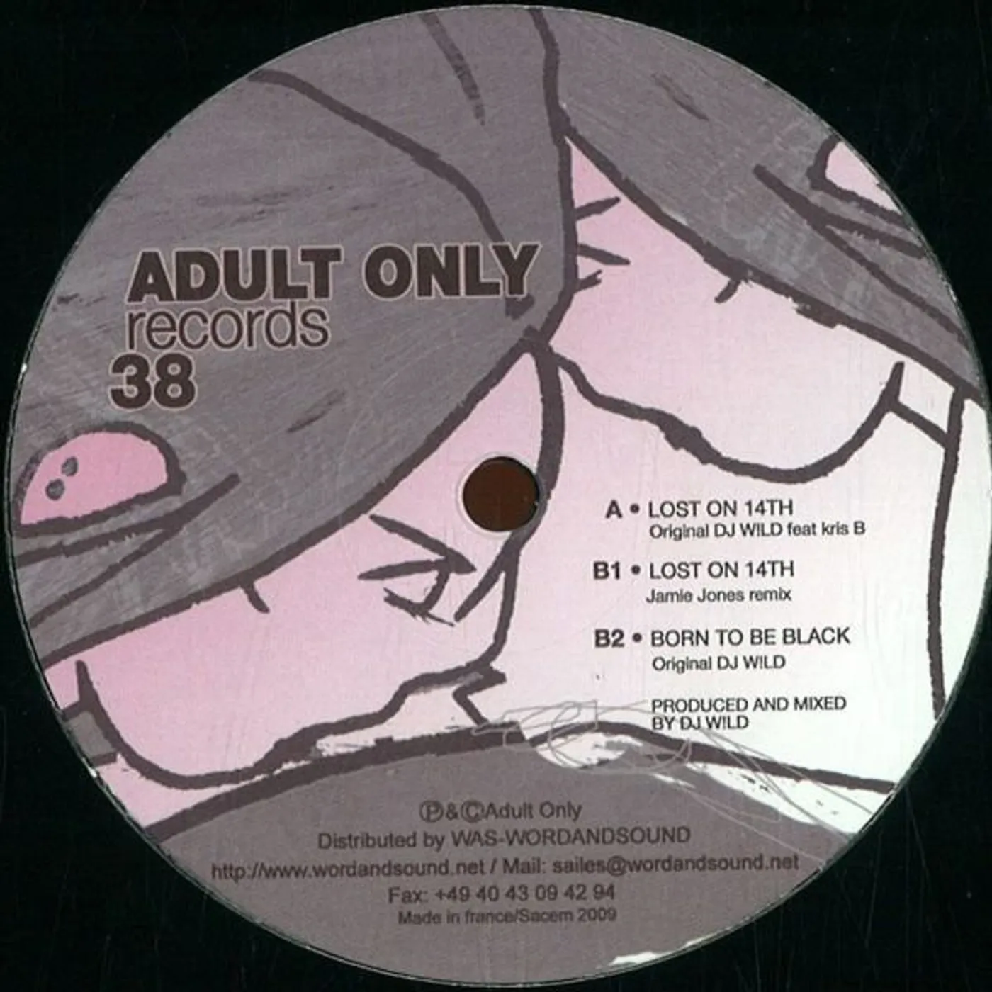 DJ Wild LOST ON 14TH Vinyl Record