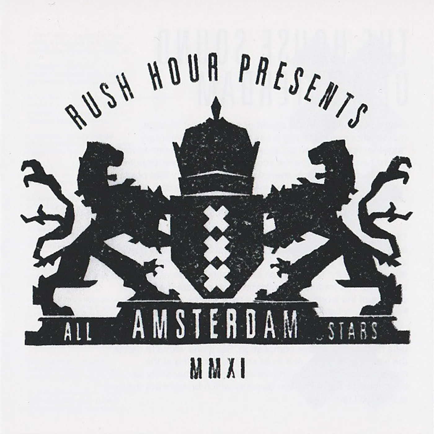 RUSH HOUR PRESENTS: AMSTERDAM ALL STARS / VARIOUS Vinyl Record