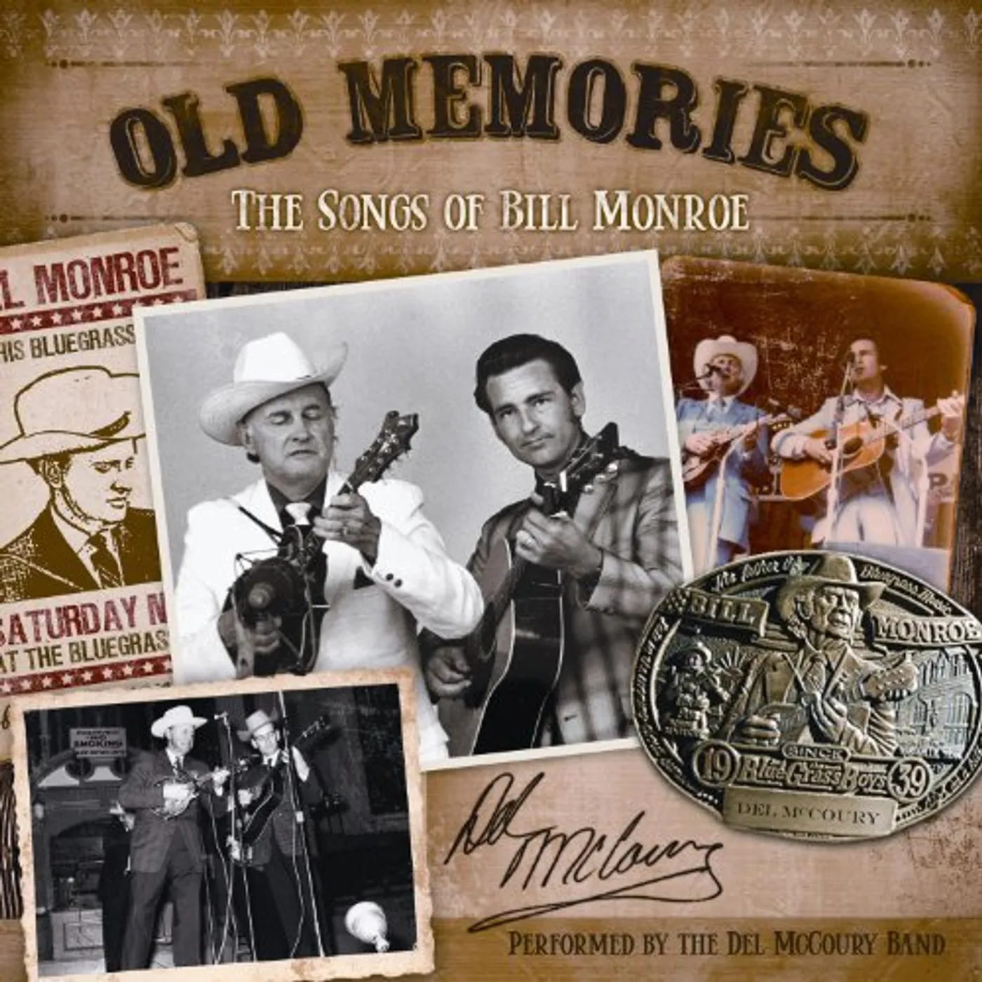 The Del McCoury Band Old Memories: The Songs of Bill Monroe Vinyl Record