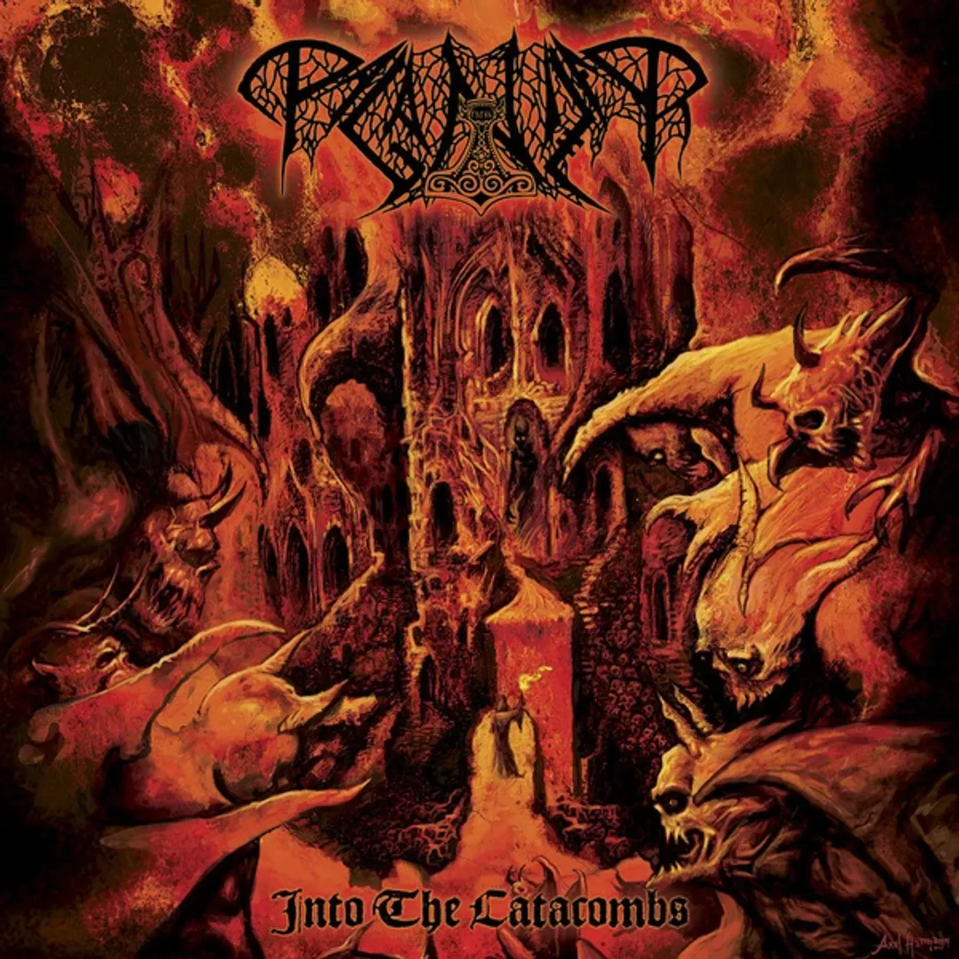 Paganizer INTO THE CATACOMBS CD