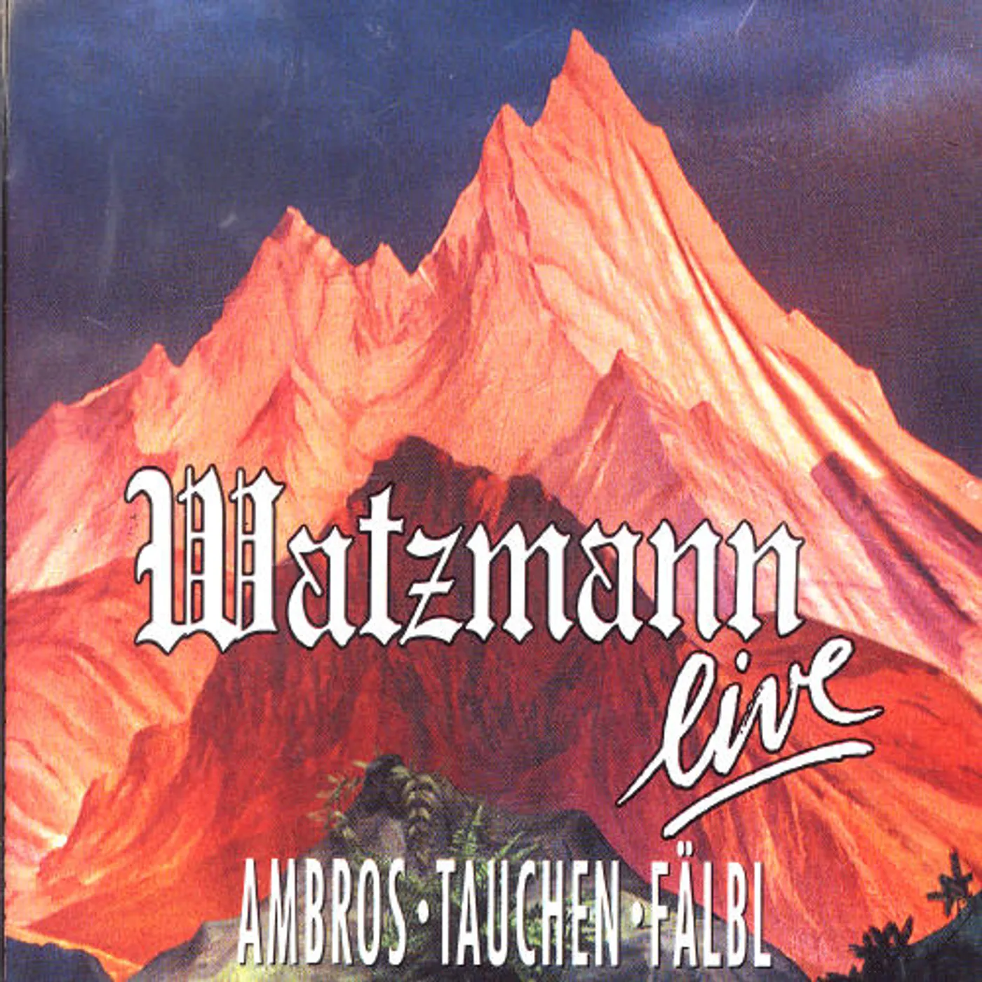 Wolfgang Ambros WATZMANN LIVE CD