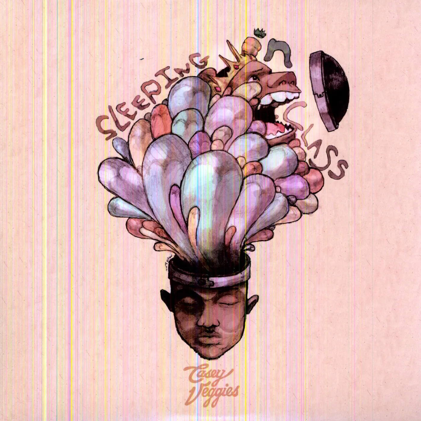 Casey Veggies Sleeping in Class Vinyl Record