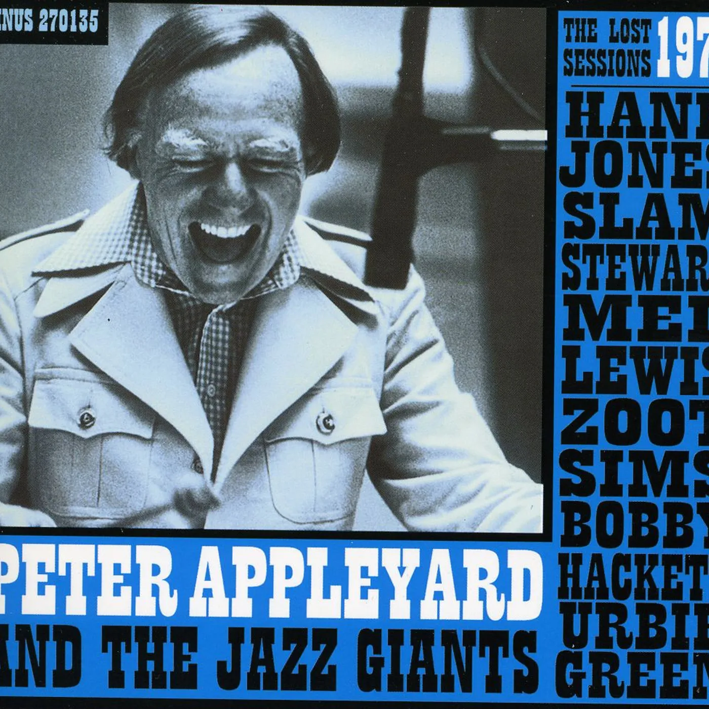 Peter Appleyard LOST 1973 SESSIONS WITH HANK JONES & SLAM STEWART CD