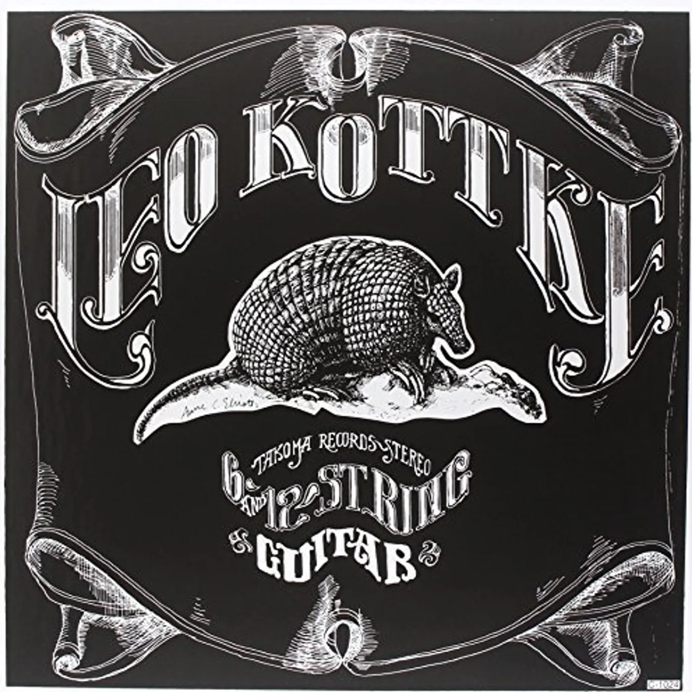 Leo Kottke 6 & 12 STRING GUITAR Vinyl Record