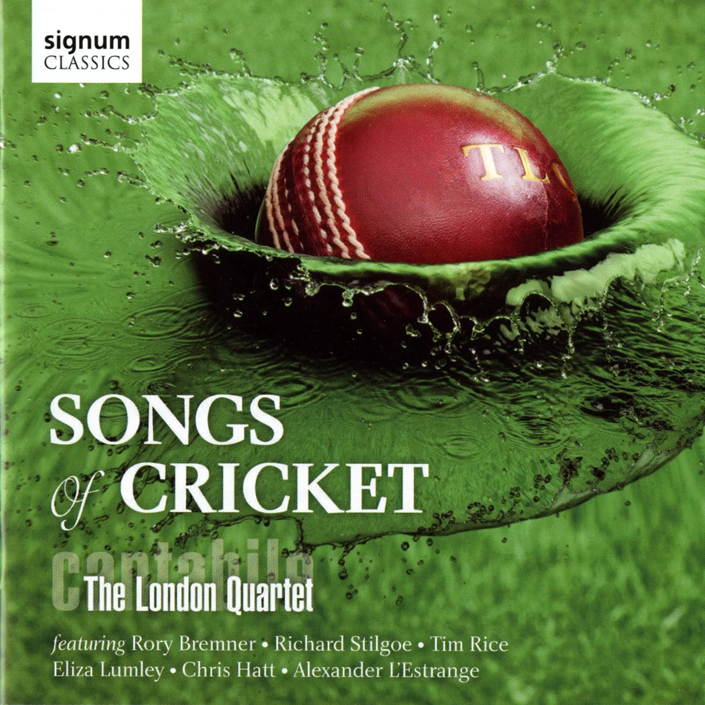 Cantabile SONGS OF CRICKET CD