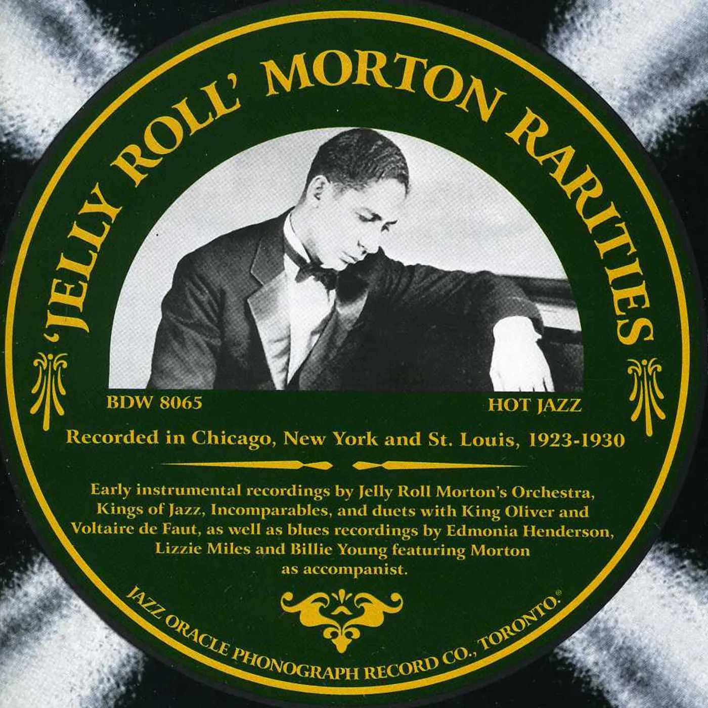 Jelly Roll Morton RARITIES: THE RARE BAND AND BLUES SIDES CD