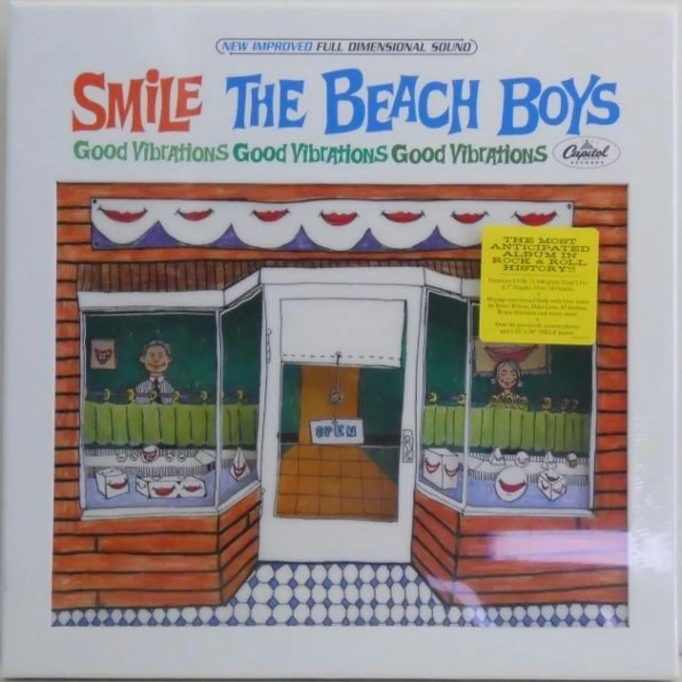 The Beach Boys SMILE SESSIONS Vinyl Record