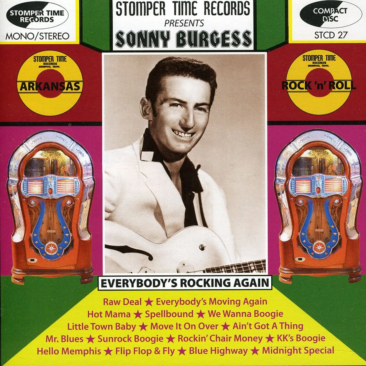 Sonny Burgess EVERYBODY'S ROCKIN AGAIN CD