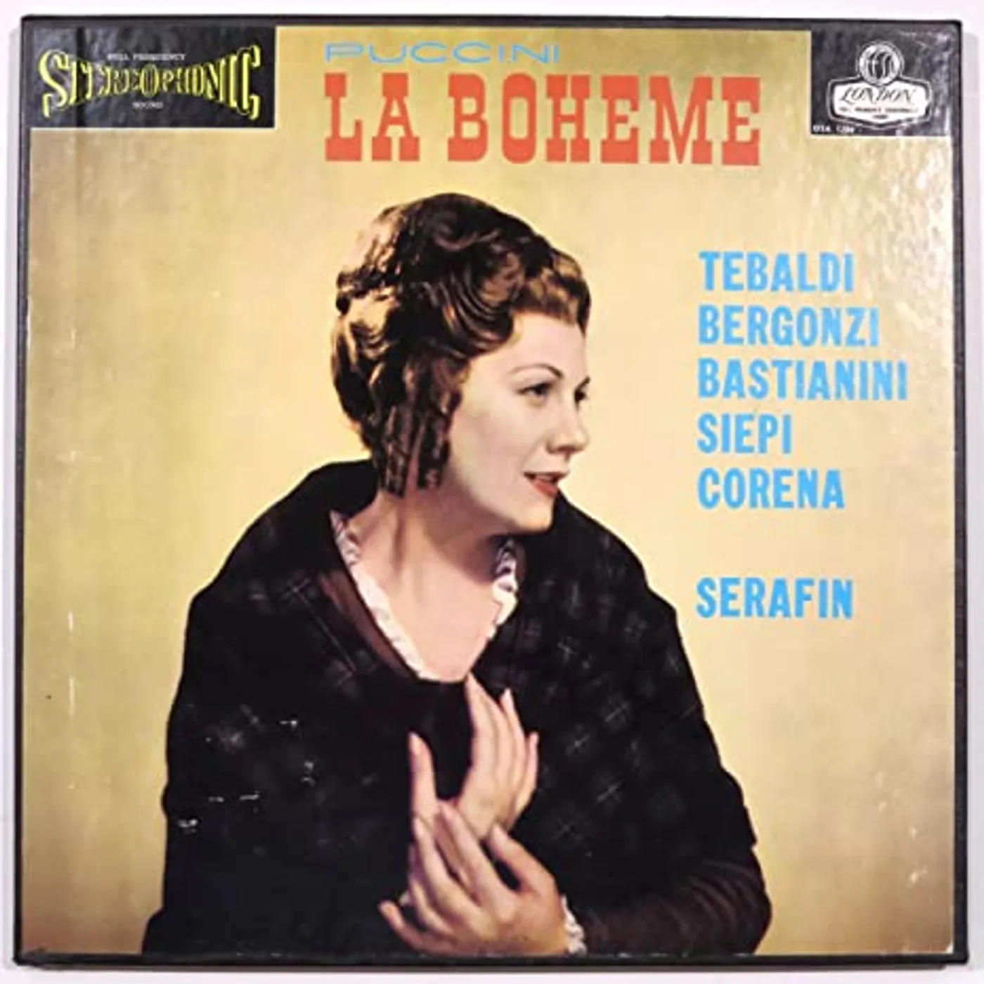 Puccini / Tebaldi / Bergonzi / D'Aangelo / Serafin BOHEME CD