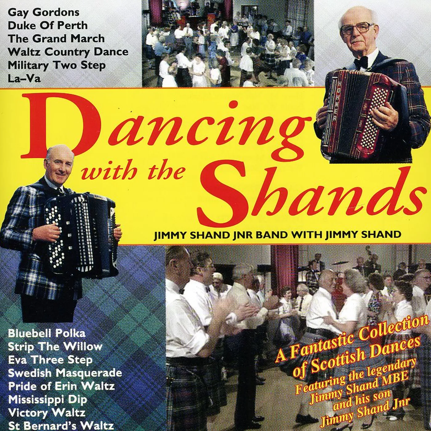 Jimmy Shand DANCING WITH THE SHANDS CD