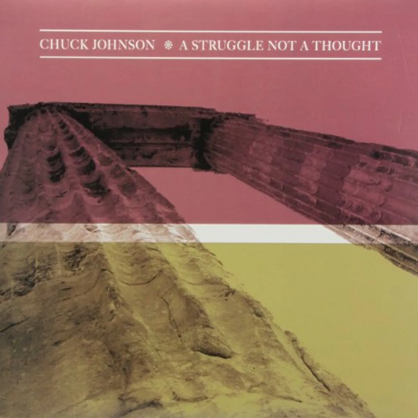 Chuck Johnson STRUGGLE NOT A THOUGHT Vinyl Record