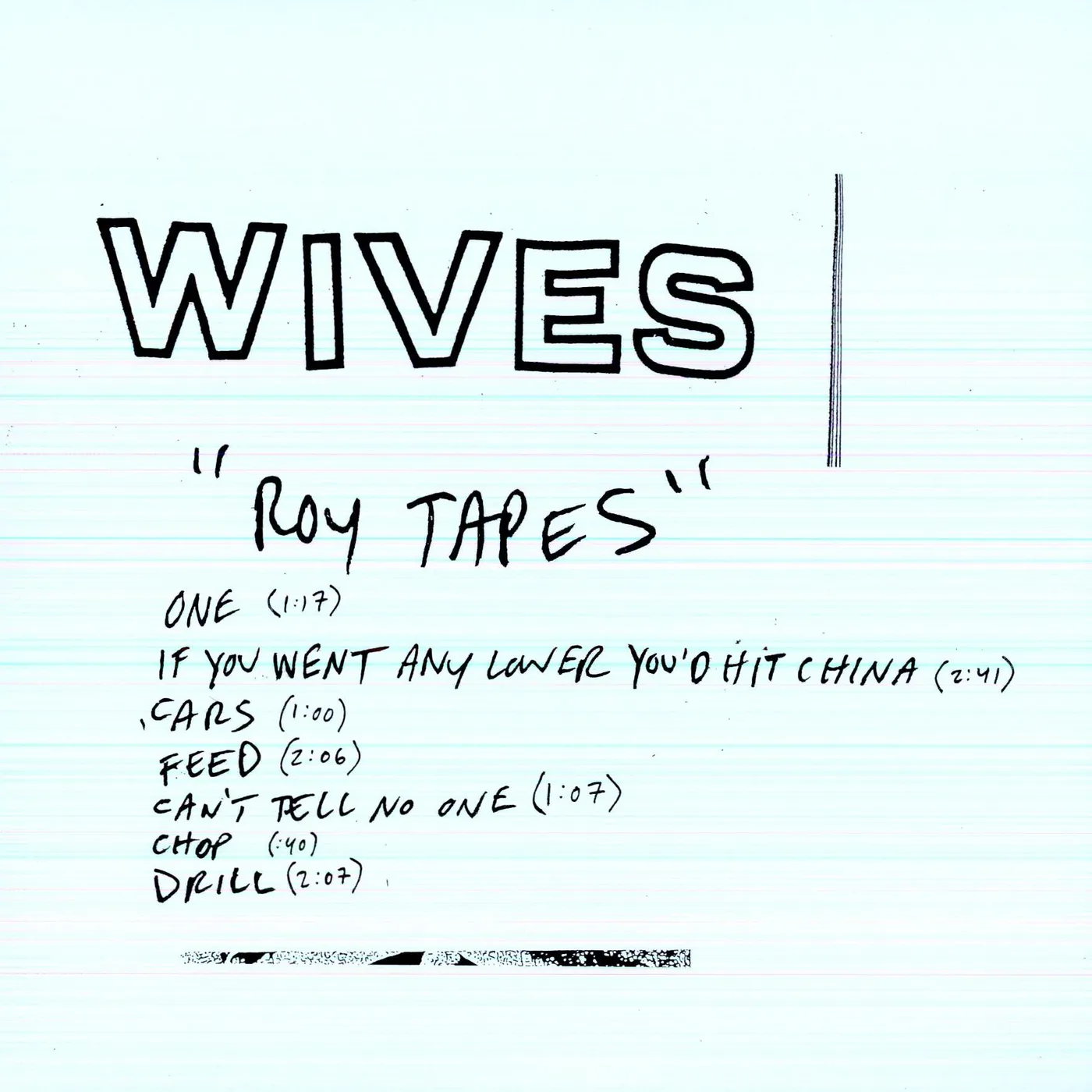 Wives Roy Tapes Vinyl Record
