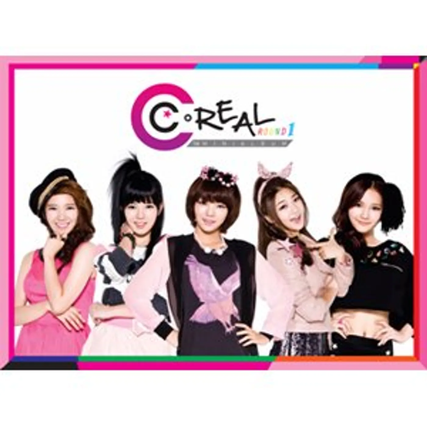 C-REAL ROUND 1: 1ST MINI-ALBUM CD
