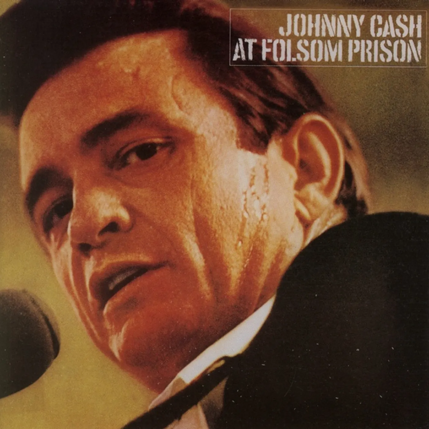 Johnny Cash AT FOLSOM PRISON Vinyl Record - 180 Gram Pressing