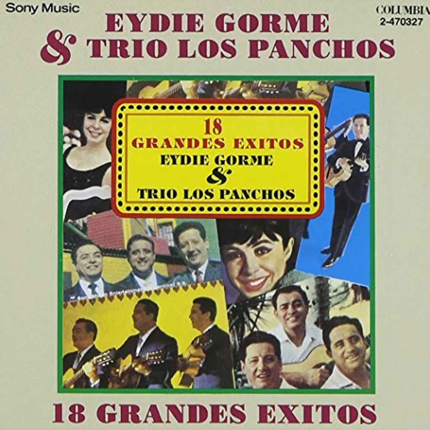Eydie Gorme Y LOS PANCHOS: 18 GRANDES EXITOS CD