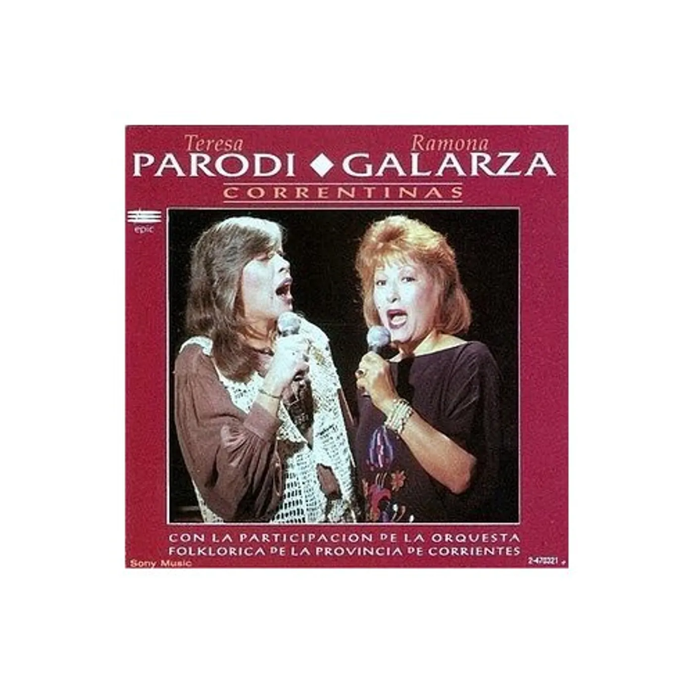 Teresa Parodi CORRENTINAS CD