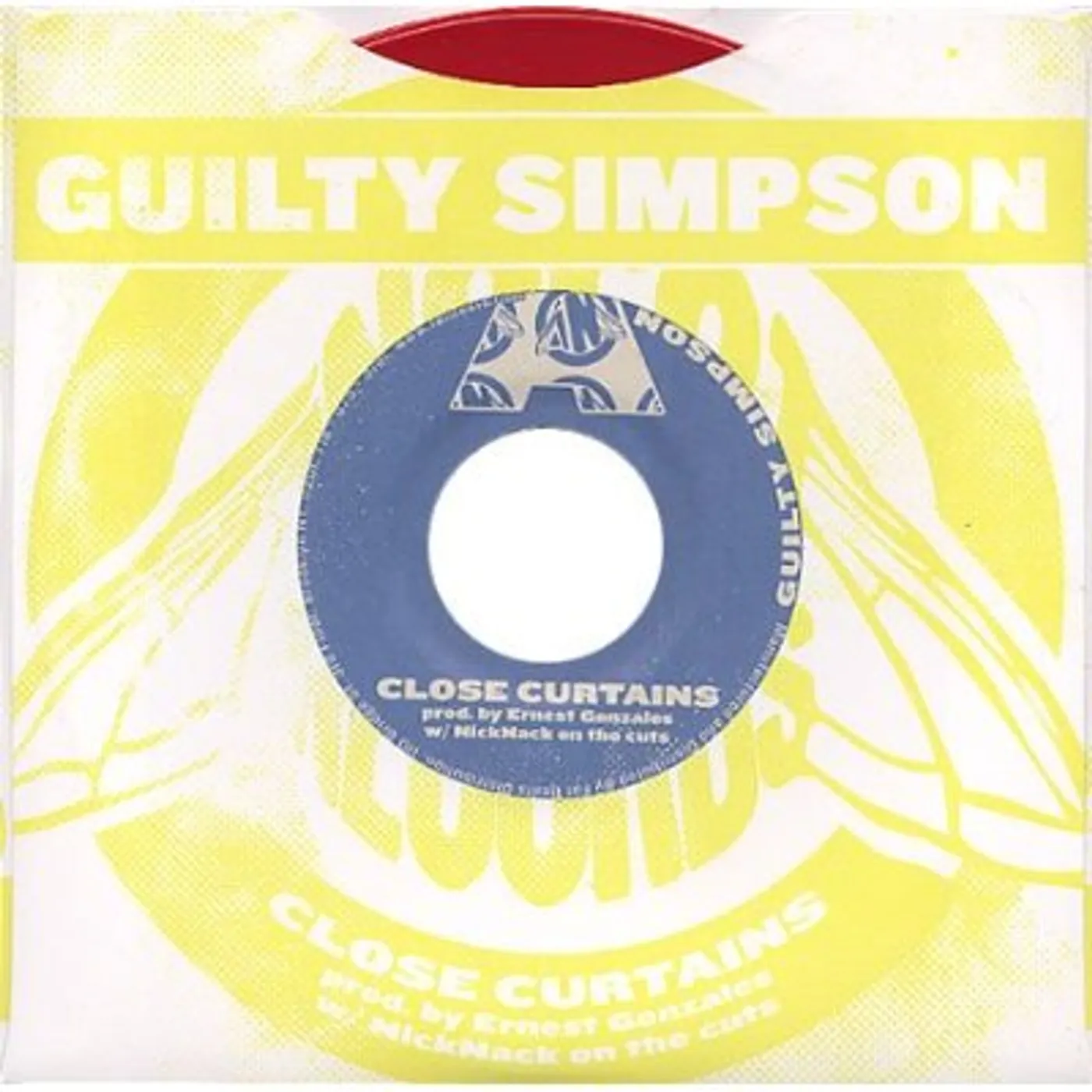 Guilty Simpson CLOSE CURTAINS / UNBELIEVABLE Vinyl Record