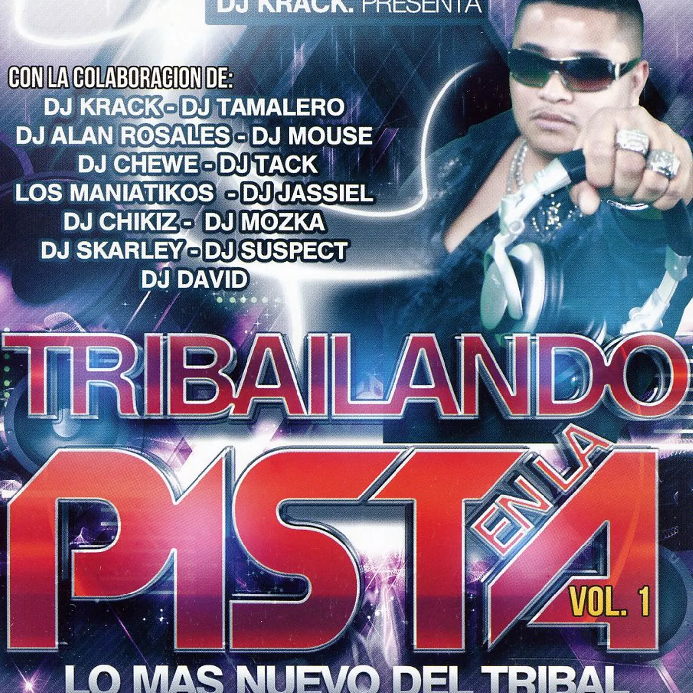 DJ Krack TRIBAILANDO EN LA PISTA CD
