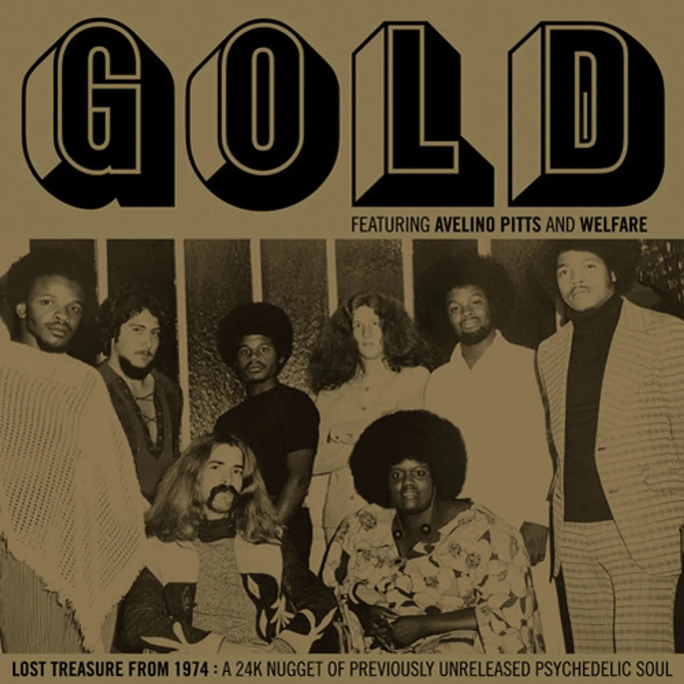 GOLD Vinyl Record