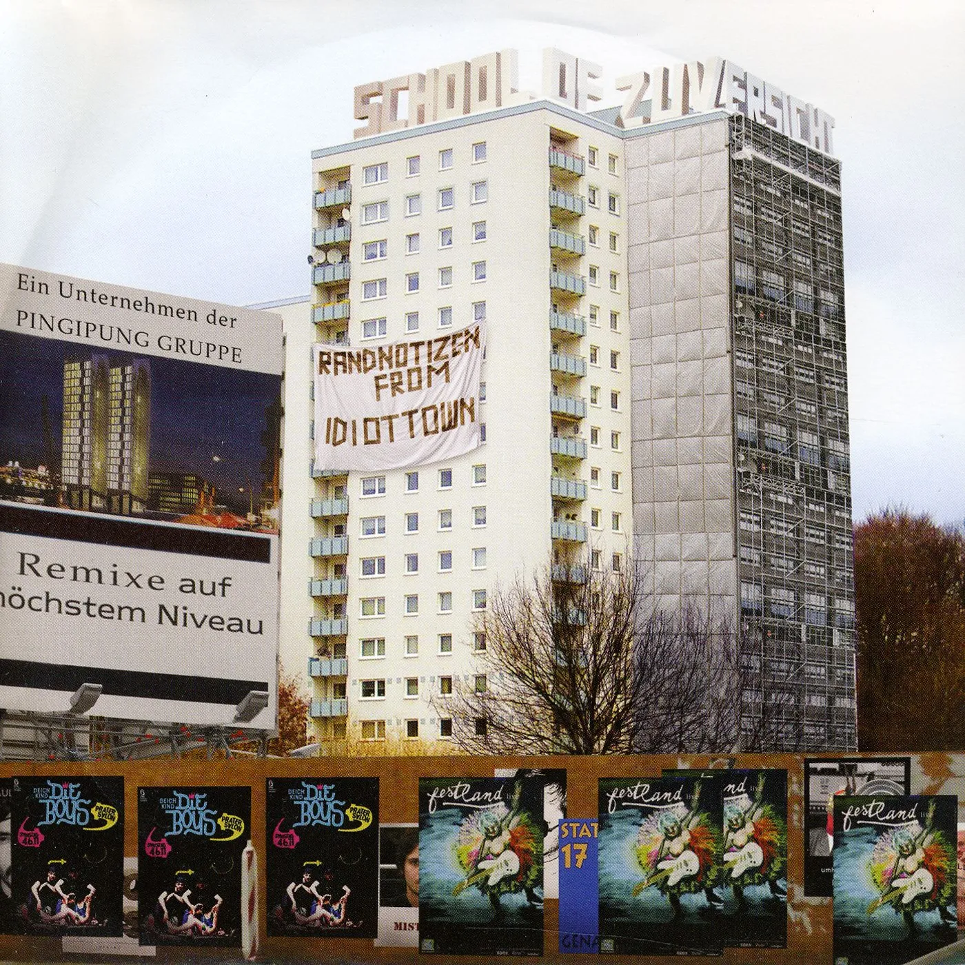 School of Zuversicht Neubaugebiet - Remixe From Idiot Town Vinyl Record