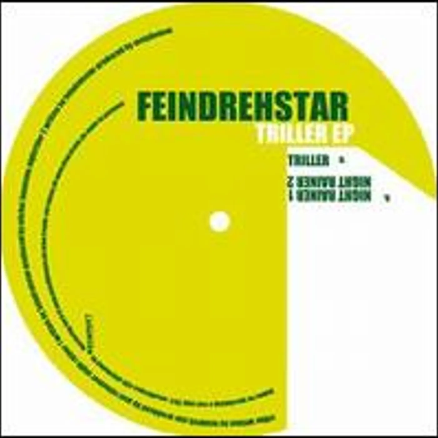 Feindrehstar TRILLER Vinyl Record