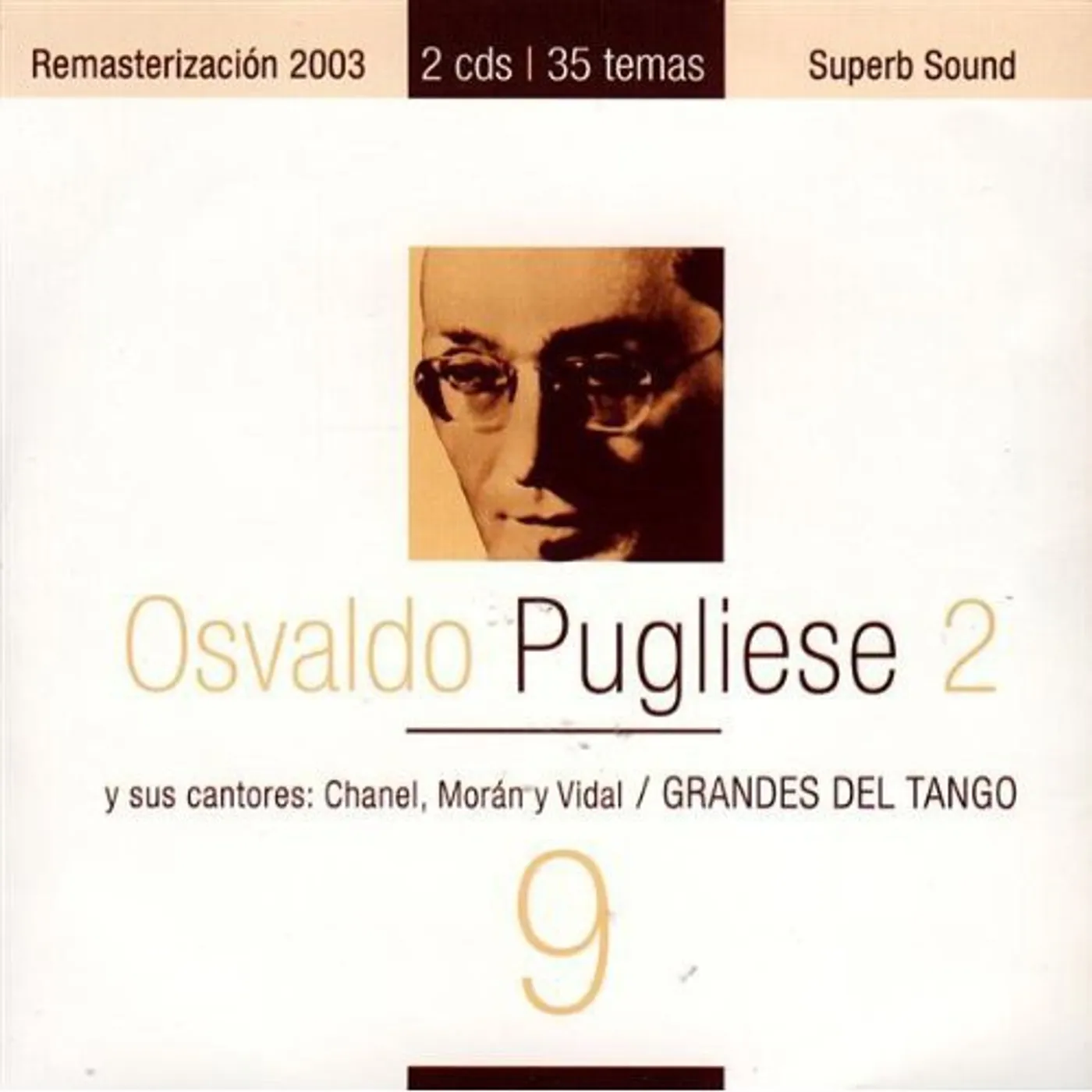 Osvaldo Pugliese GRANDES DEL TANGO 9 CD