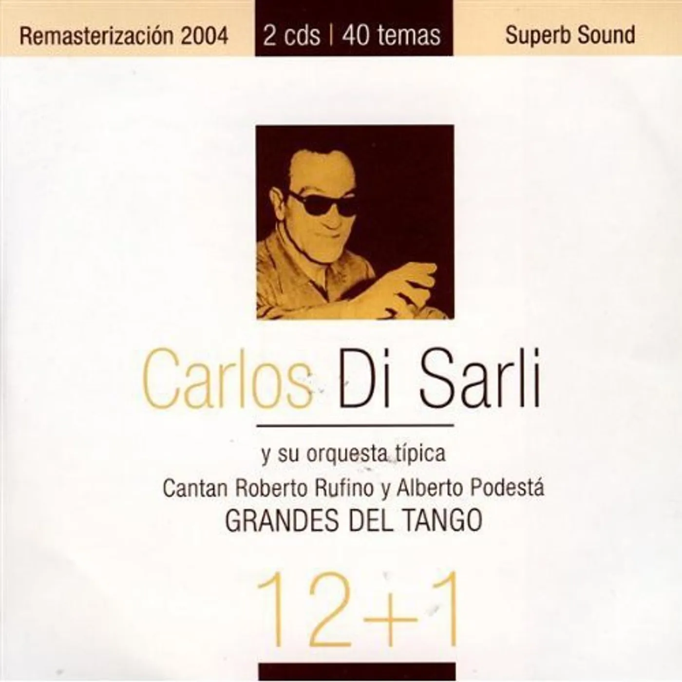 Carlos Di Sarli GRANDES DEL TANGO 12 & 1 CD