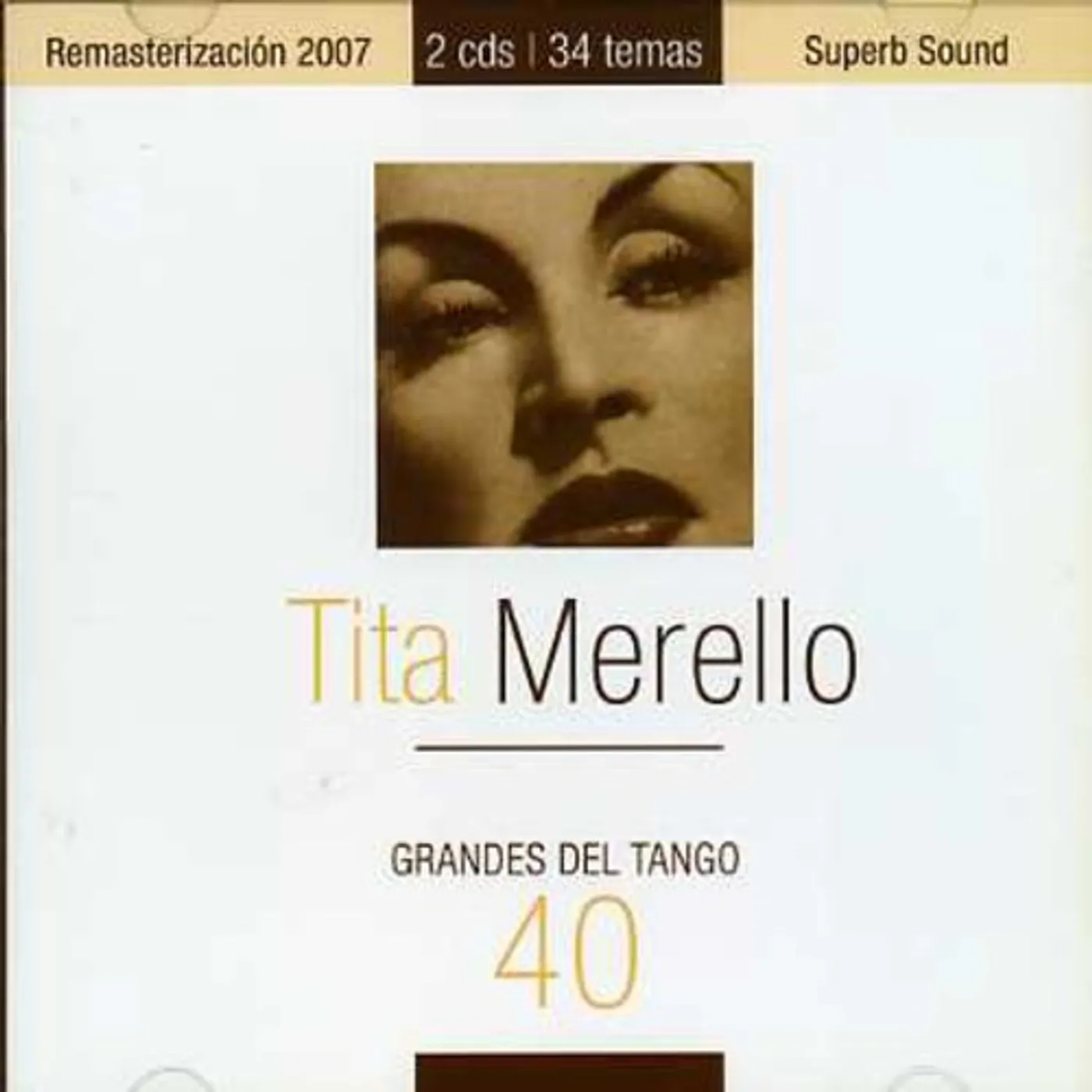 Tita Merello GRANDES DEL TANGO 40 CD