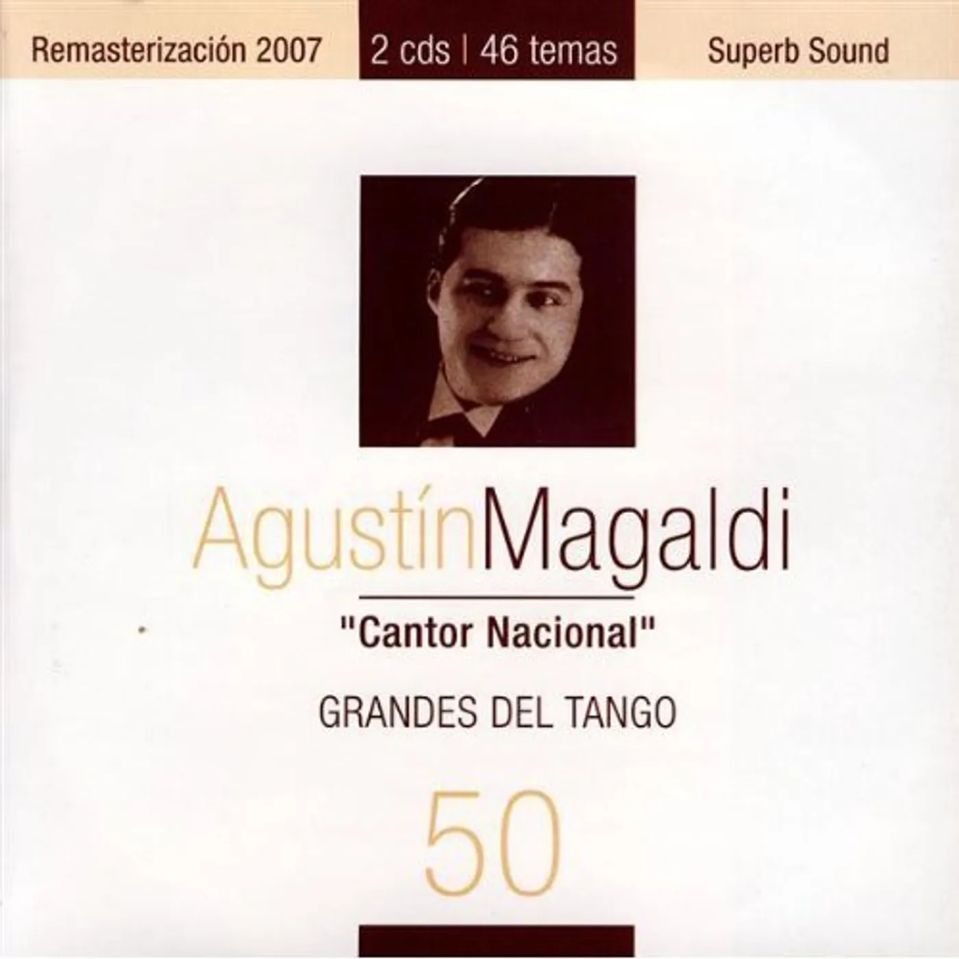 Agustin Magaldi GRANDES DEL TANGO 50 CD