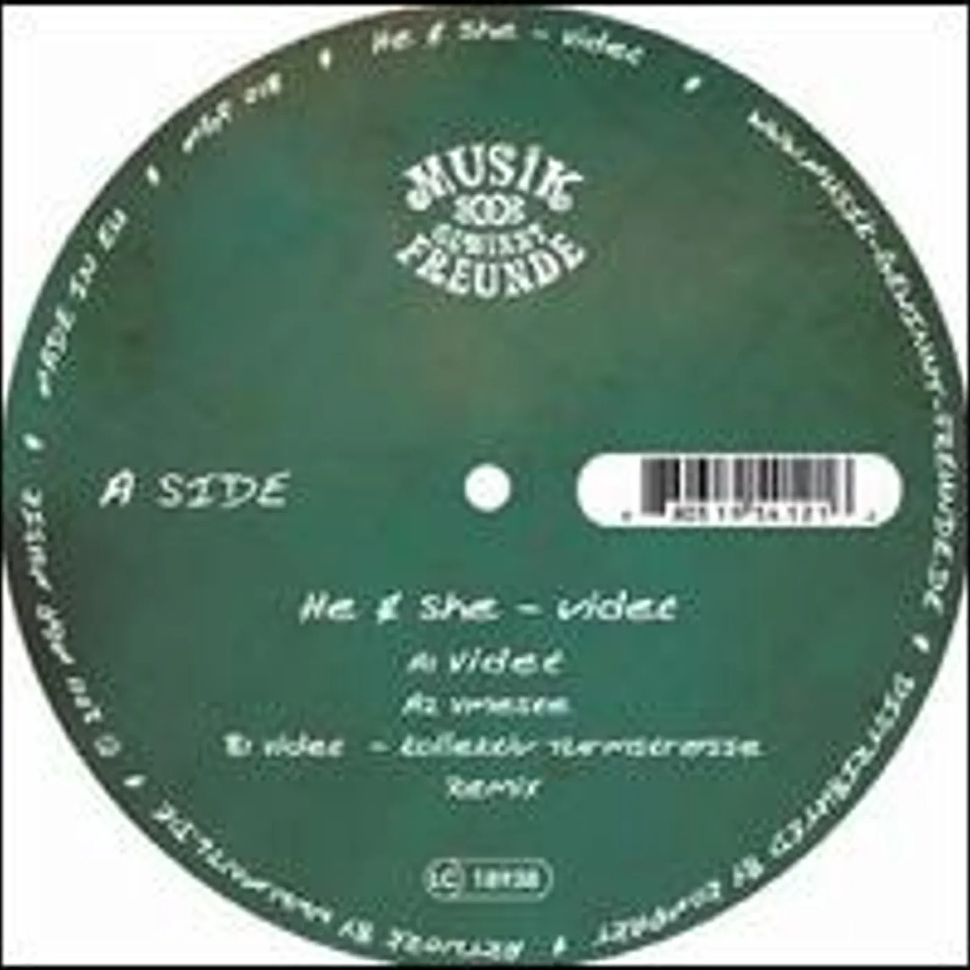 He & She Videt Vinyl Record