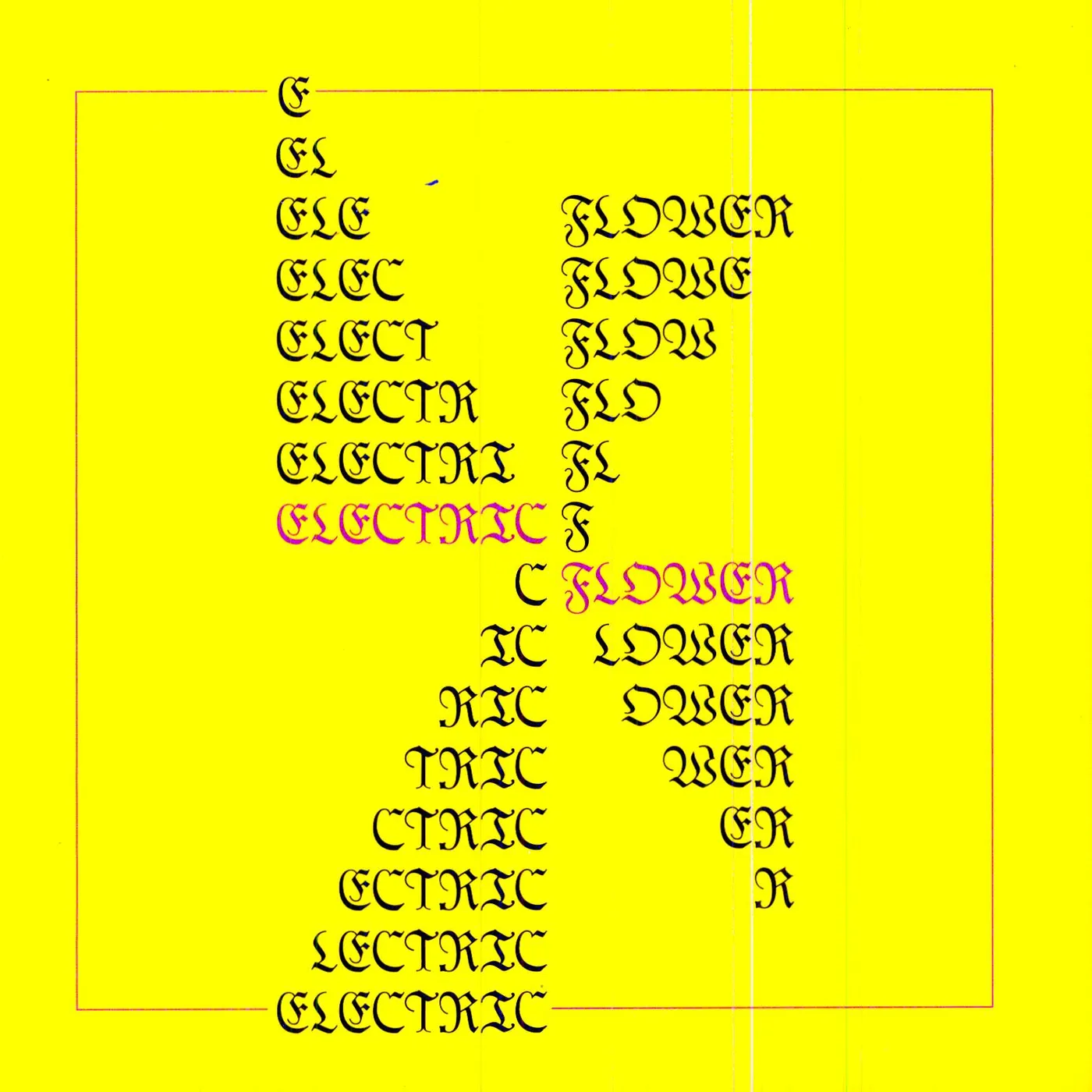 ELECTRIC FLOWER Vinyl Record