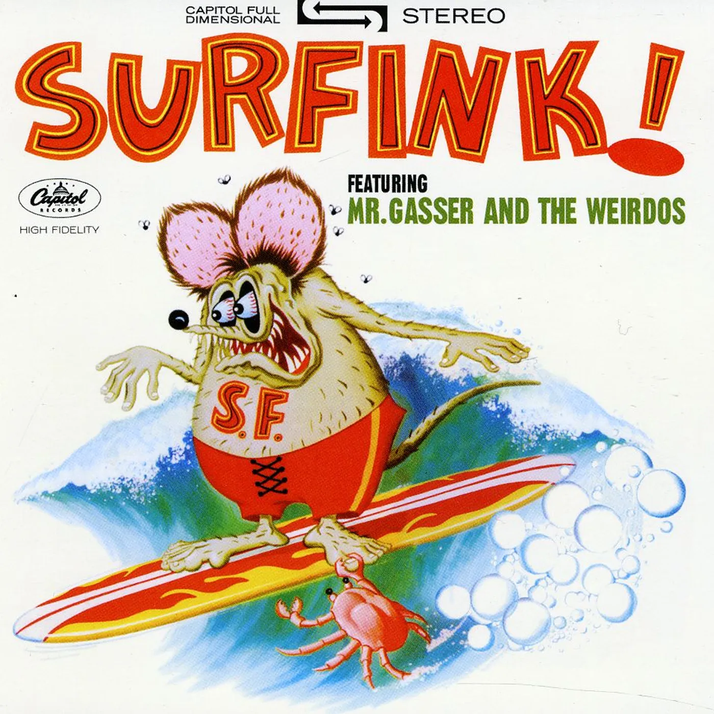 Mr Gasser & The Weirdos SURFINK CD