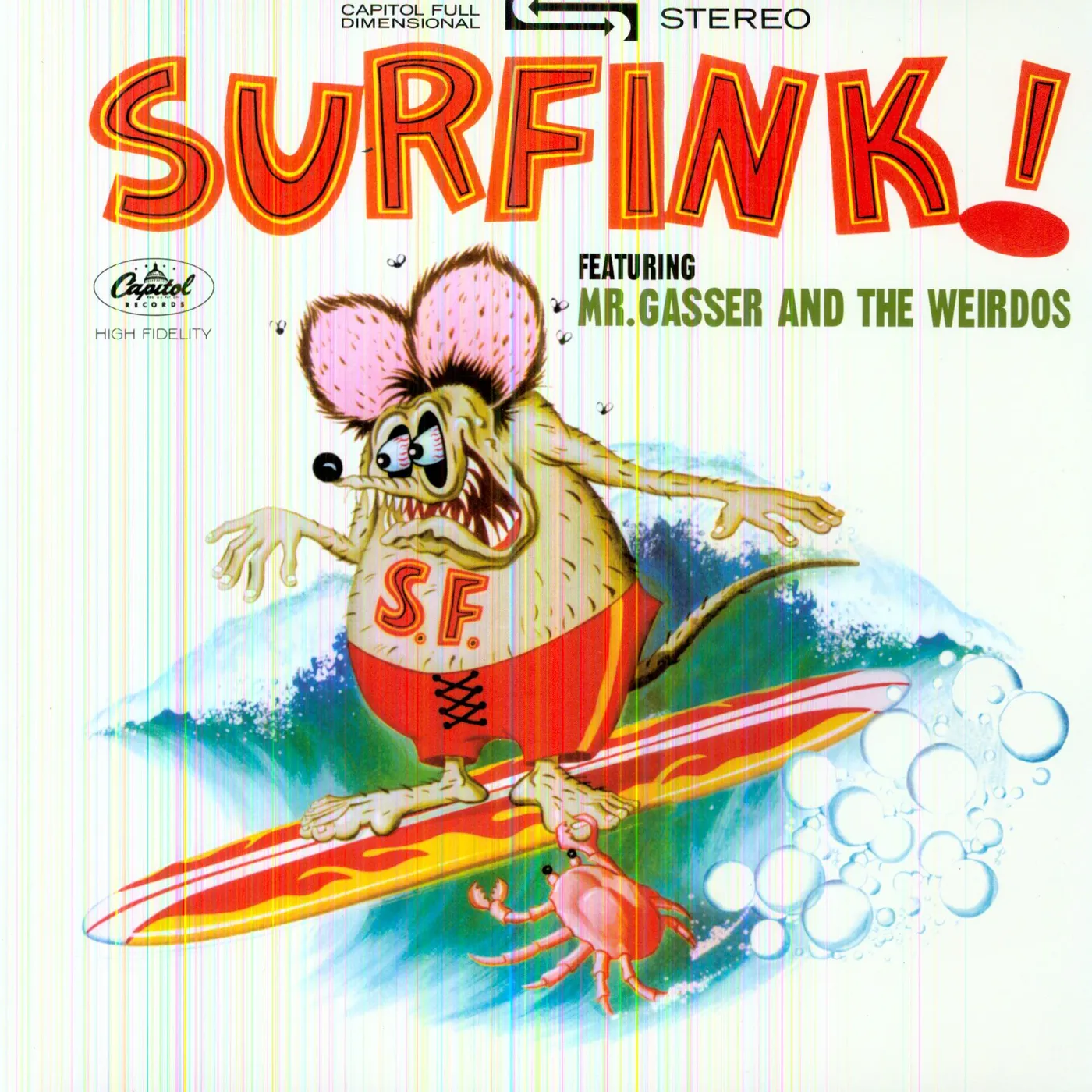 Mr Gasser & The Weirdos SURFINK Vinyl Record