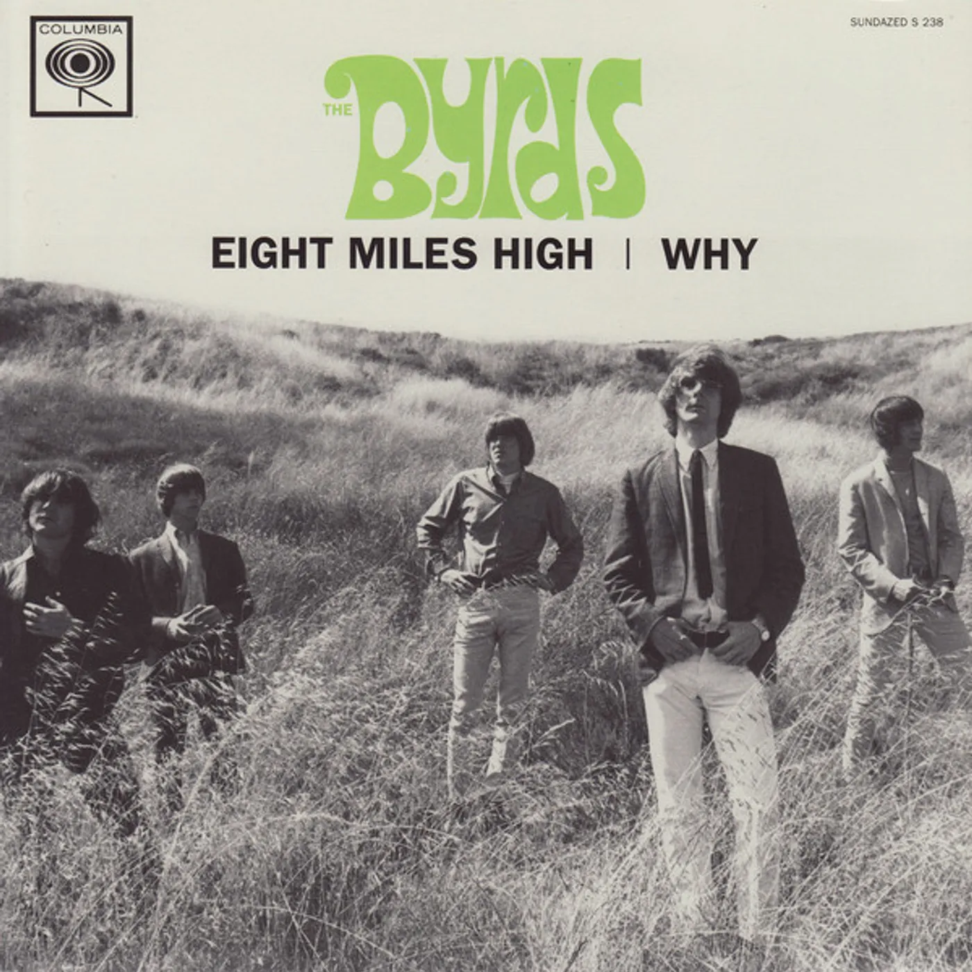 The Byrds EIGHT MILES HIGH / WHY Vinyl Record