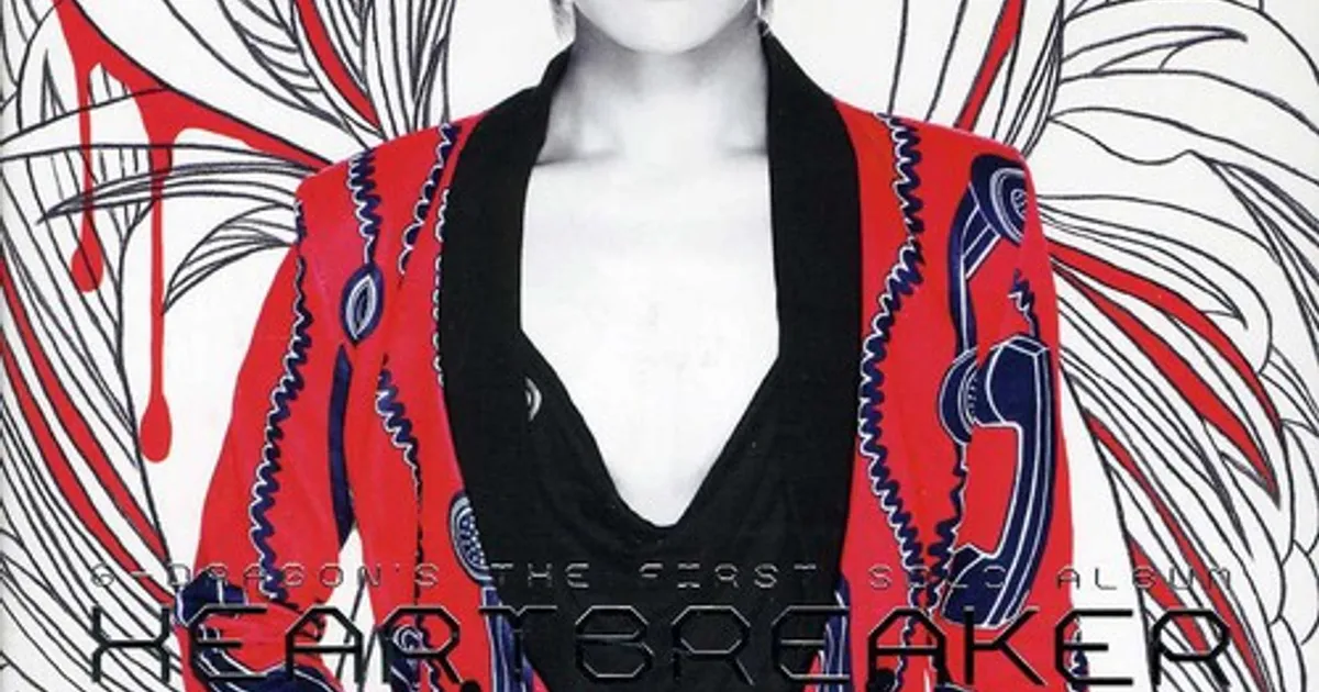 BIGBANG G-DRAGON [HEARTBREAKER] 1st Repackage Album CD+Photo