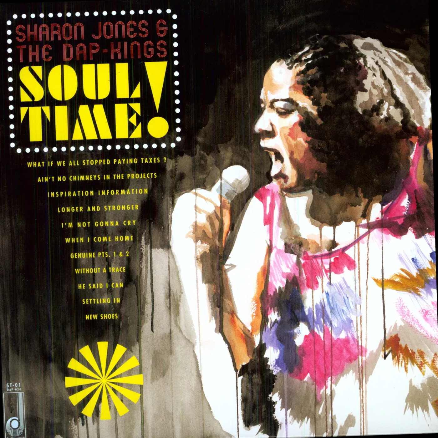 Sharon Jones & The Dap-Kings SOUL TIME Vinyl Record