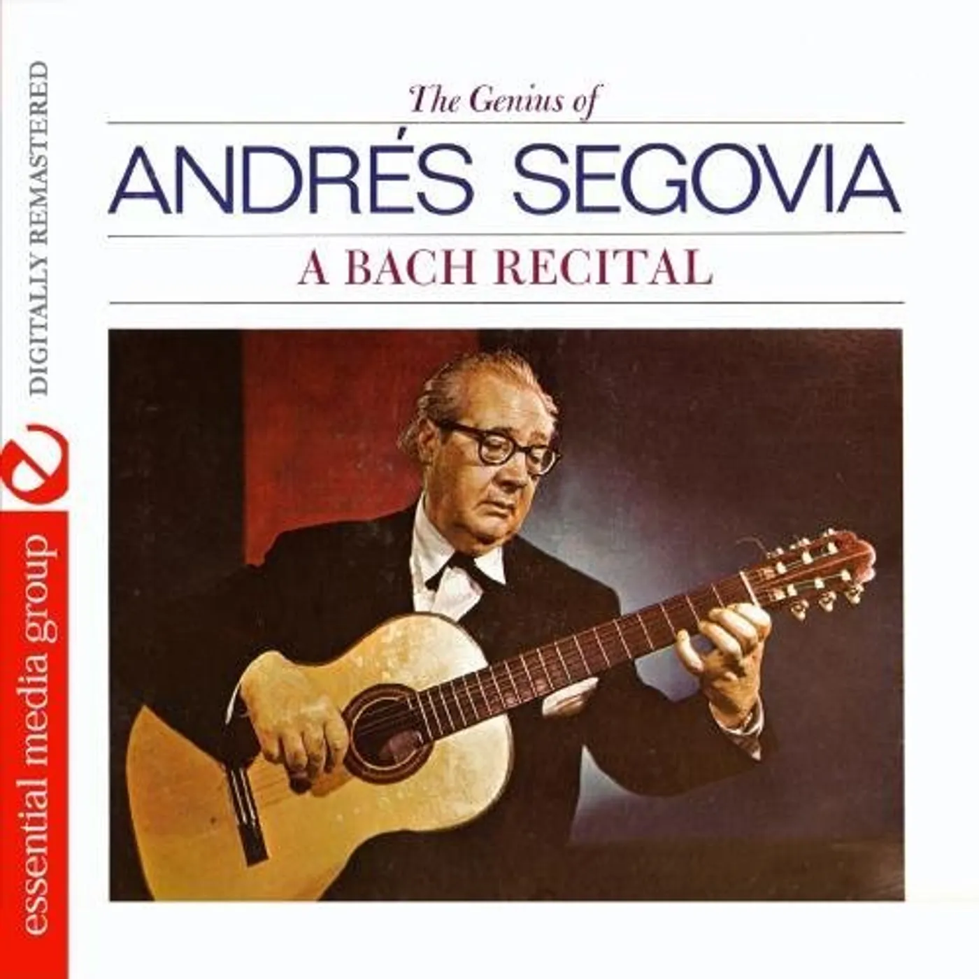 Andres Segovia BACH RECITAL CD