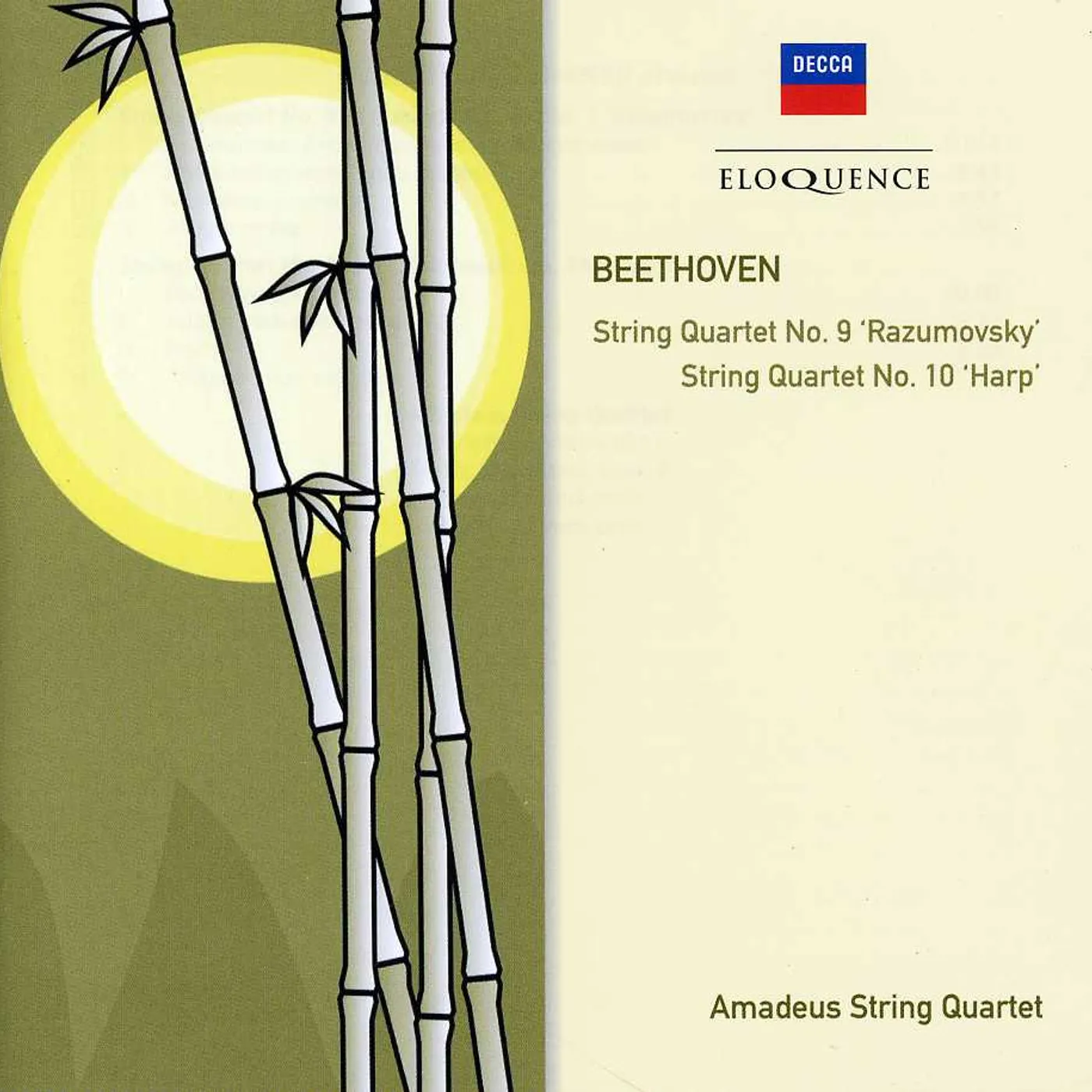 Beethoven / Amadeus Quartet BEETHOVEN: STR QRT OP 59 NO 3 & OP 79 CD