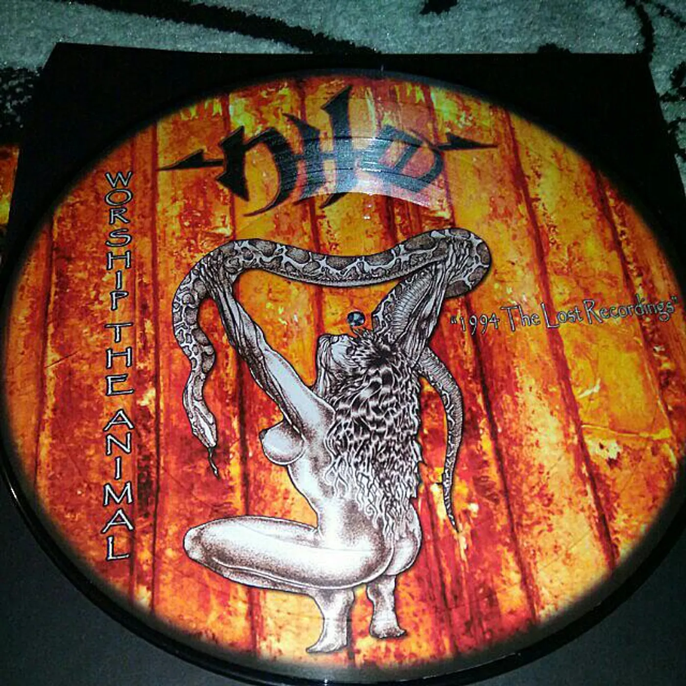 Nile WORSHIP THE ANIMAL Vinyl Record