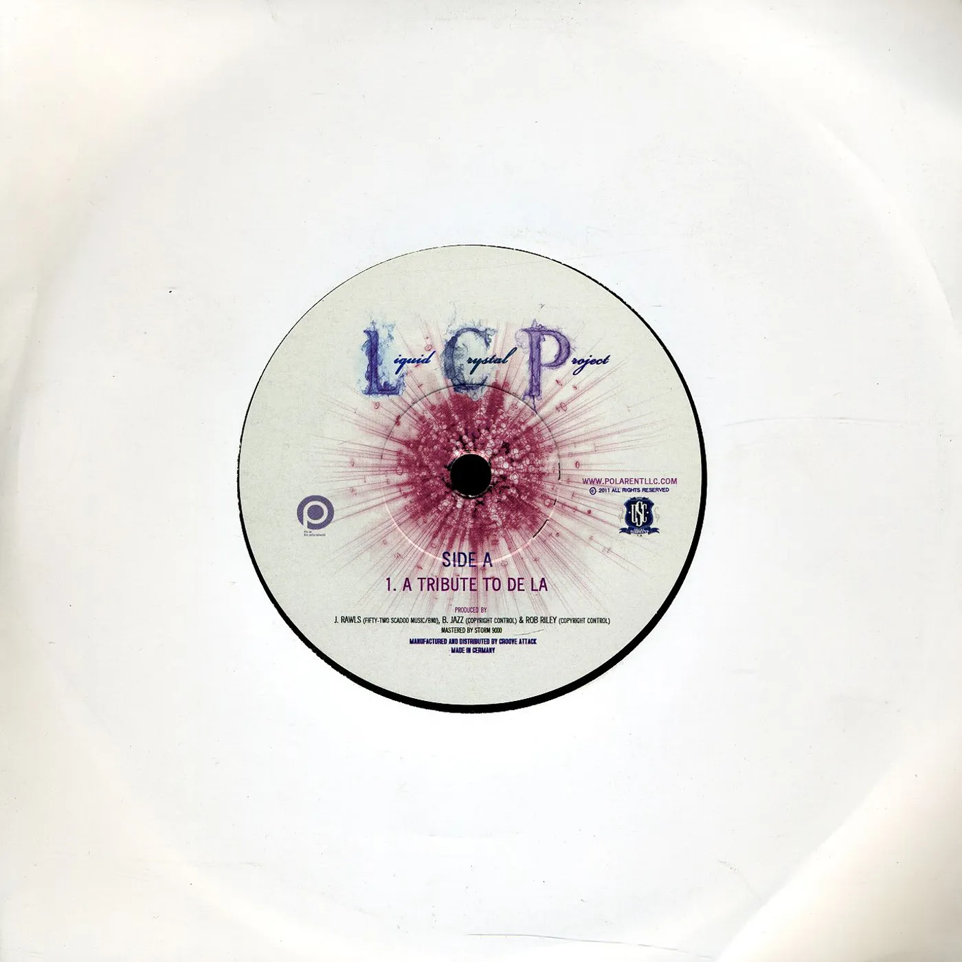 Liquid Crystal Project TRIBUTE TO DE LA Vinyl Record