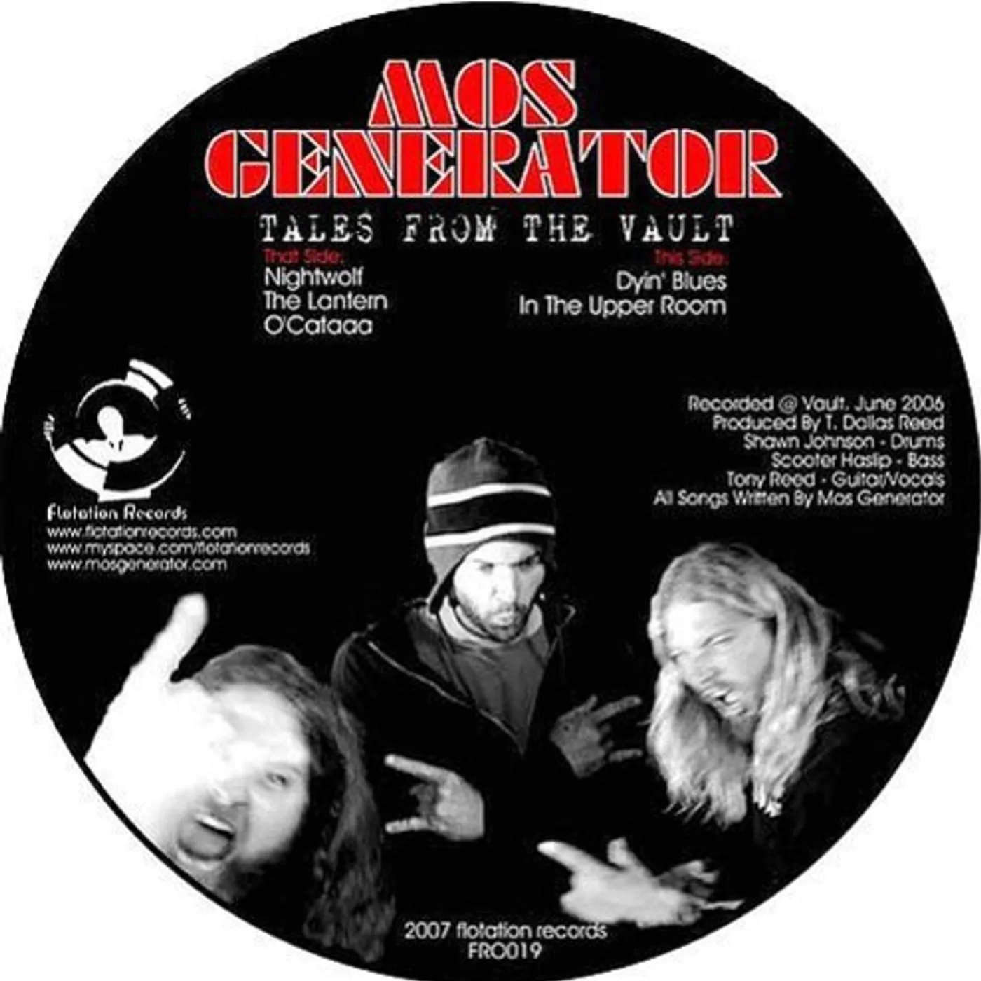 Mos Generator TALES FROM THE VAULT Vinyl Record - 10 Inch Single