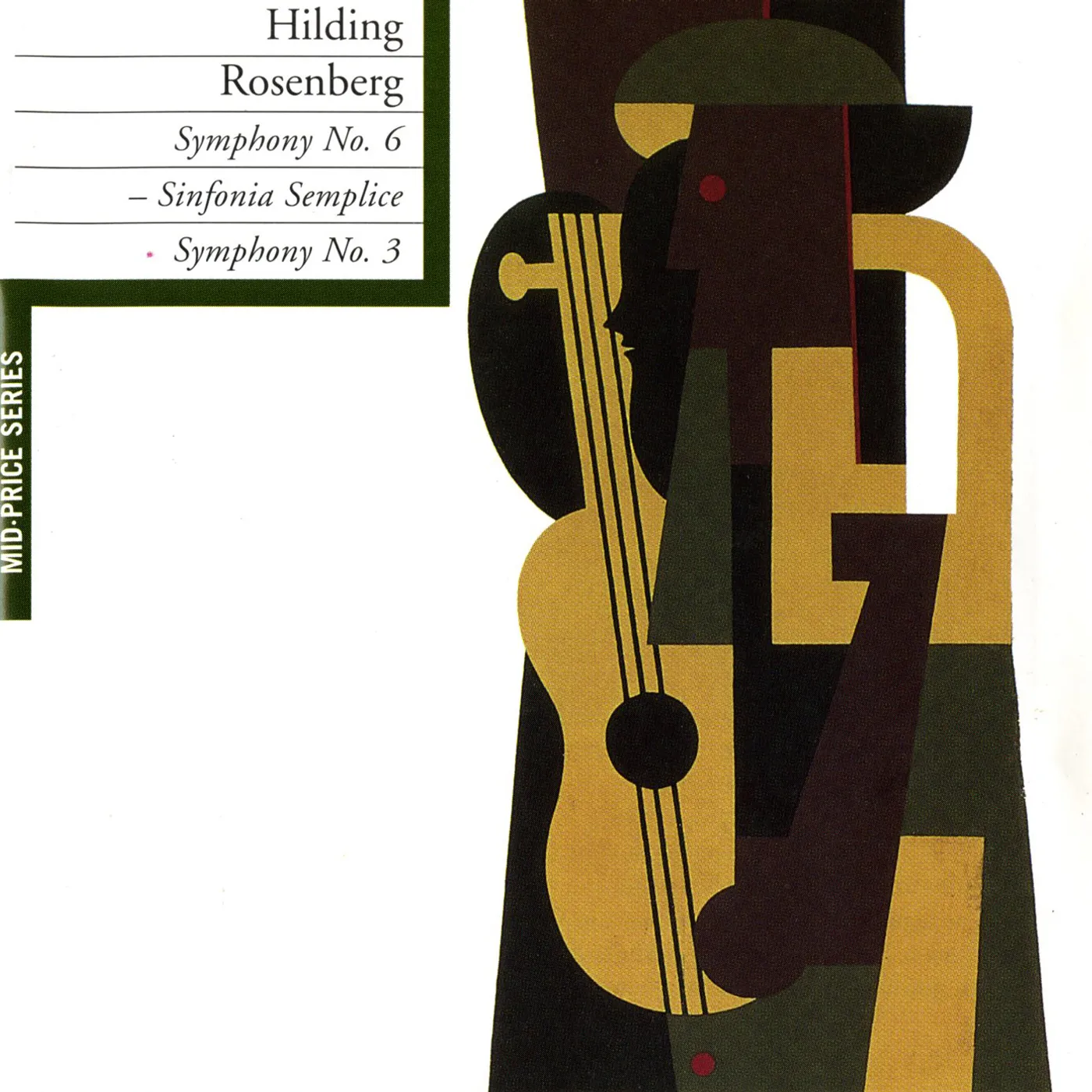Hilding Rosenberg SYMPHONY 3 & 6 CD