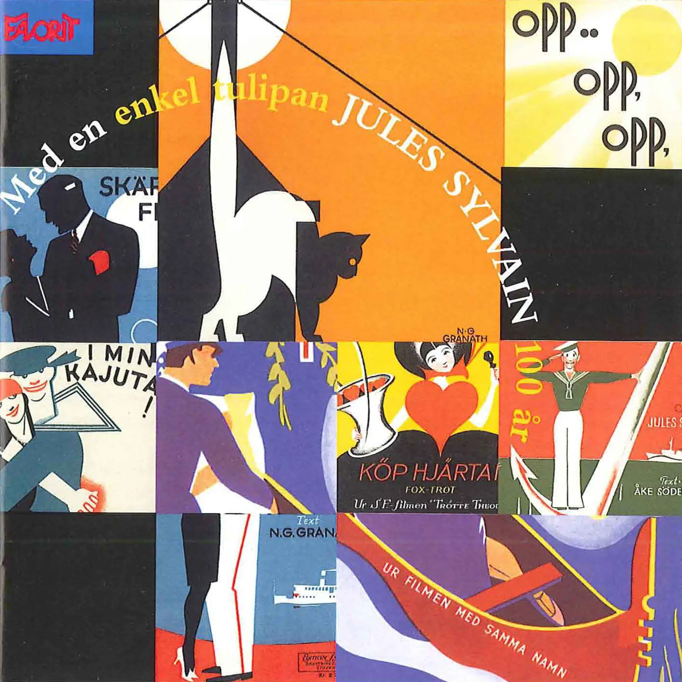 Jules Sylvain MED EN ENKEL TULIPAN CD