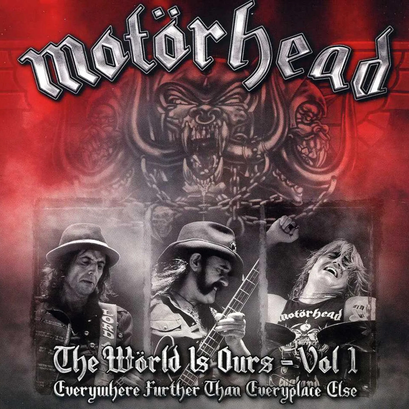 Motörhead WORLD IS OURS 1: EVERYWHERE FURTHER THAN EVERYPLAC CD