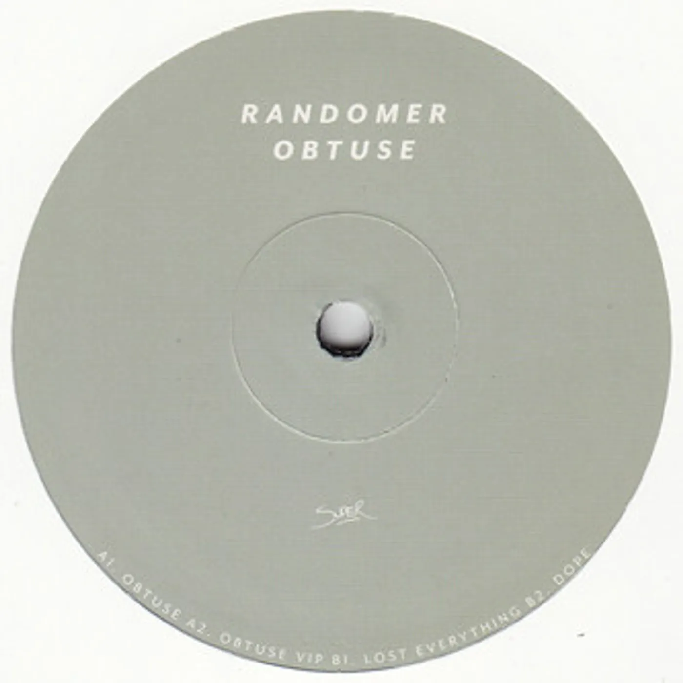 Randomer OBTUSE Vinyl Record