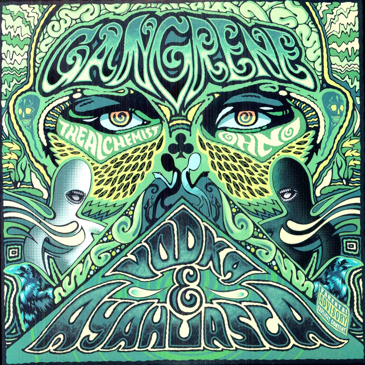Gangrene Vodka & Ayahuasca Vinyl Record